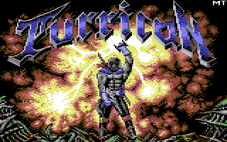 Turrican — C64 loading screen