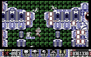 Turrican C64 — technology level environment