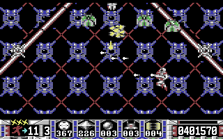 Turrican — C64 vertical scrolling level variant